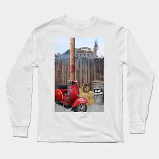 Top Cat Scooter park Long Sleeve T-Shirt